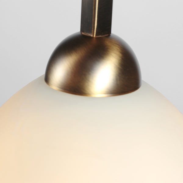 Anthea 4328br – klassieke wandlamp met marmerlook glas