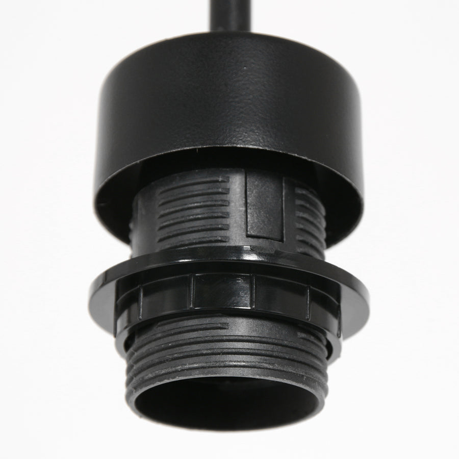 Sparkled Light 4337ZW hanglamp – zwart met natuurlijke kurken kap