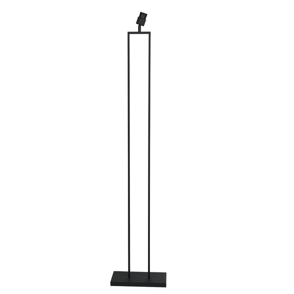 Stang 4338ZW vloerlamp – zwart staal met kurken kap Ø50 cm