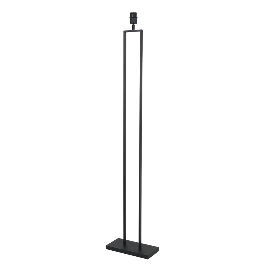 Stang 4338ZW vloerlamp – zwart staal met kurken kap Ø50 cm