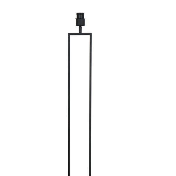 Stang 4338ZW vloerlamp – zwart staal met kurken kap Ø50 cm