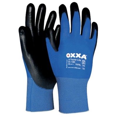 OXXA X-Treme-Lite 51-100, zwart/blauw, 9