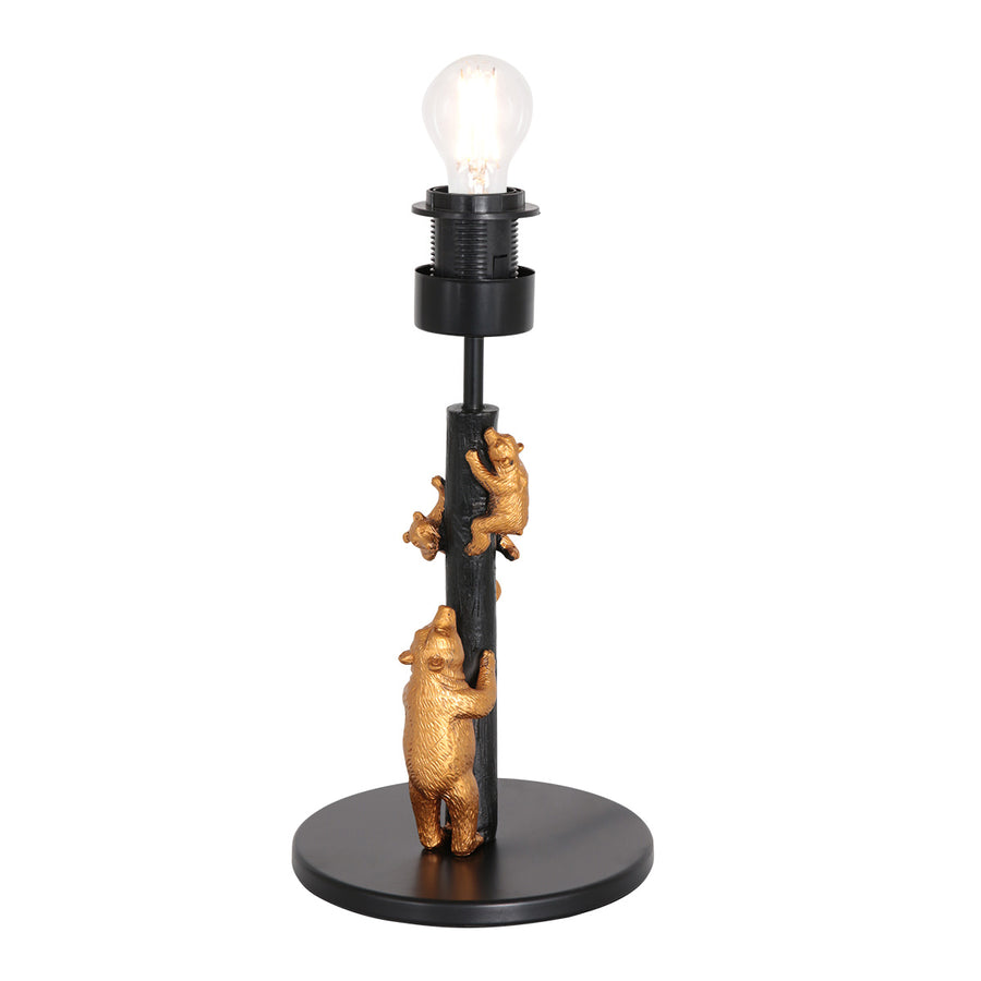 Tafellamp animaux 4354zw - speels design met kurken kap