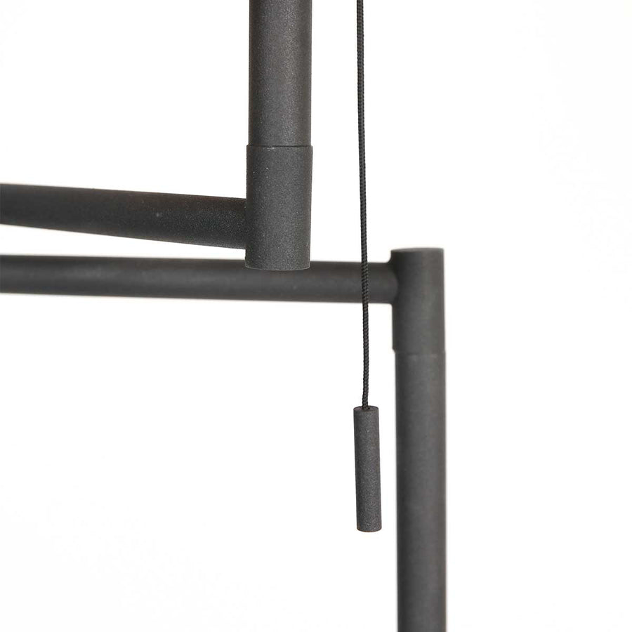 Vloerlamp bella 4362zw met natuurlijke kurk kap