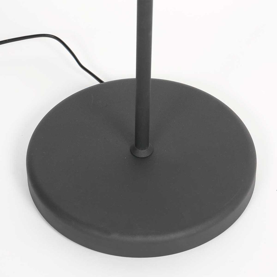 Vloerlamp bella 4362zw met natuurlijke kurk kap