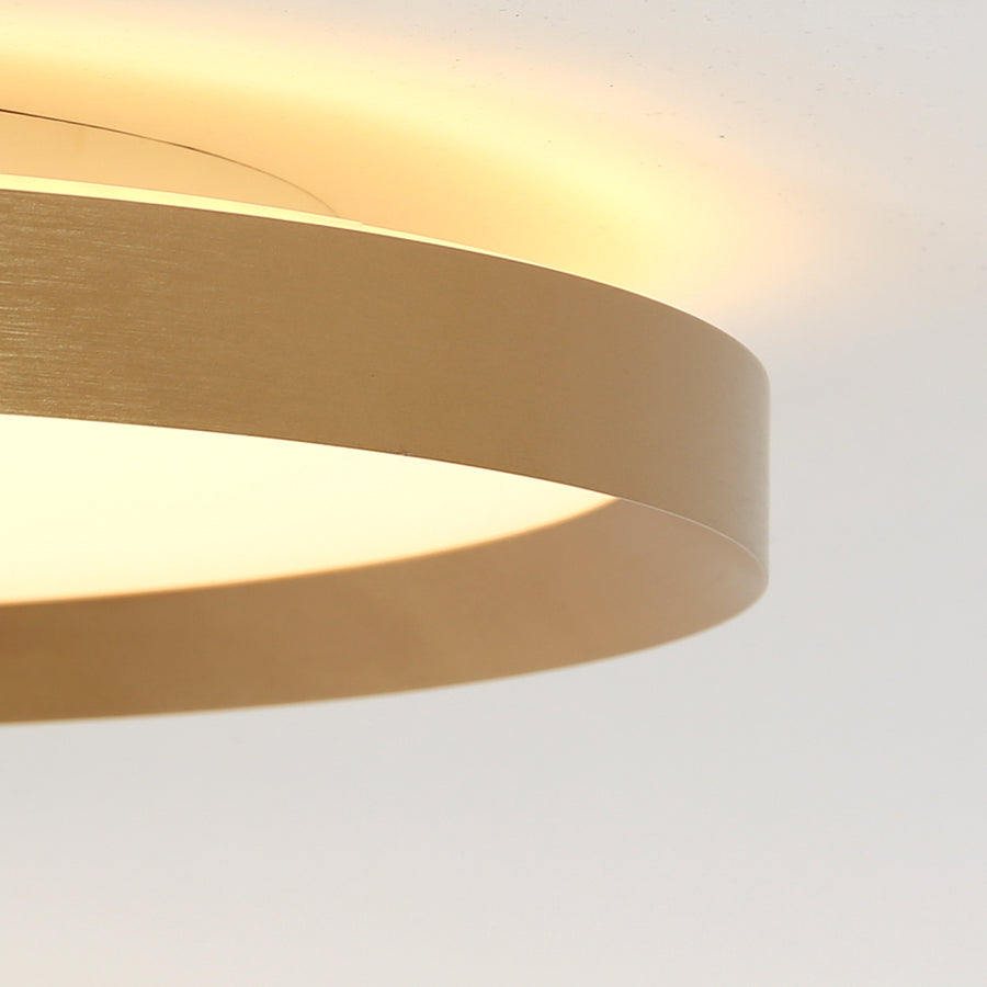 Plafondlamp Flady 4367GO goud Ø30 2000 Lumen