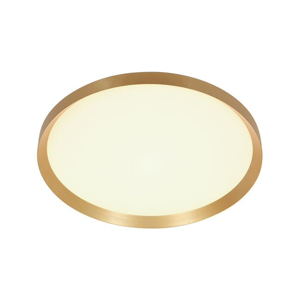 Plafondlamp Flady 4367GO goud Ø30 2000 Lumen