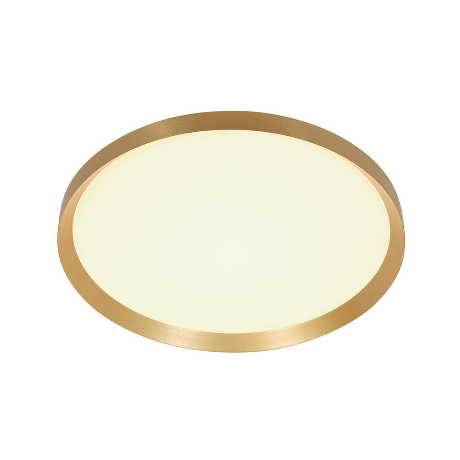 Plafondlamp Flady 4367GO goud Ø30 2000 Lumen