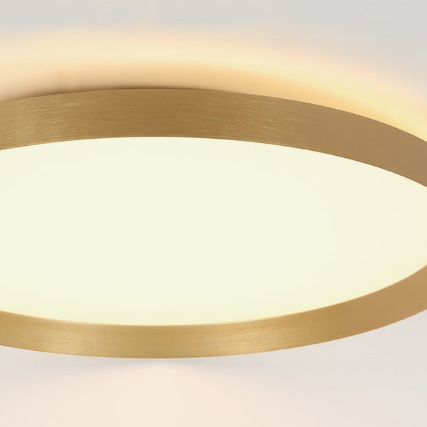 Plafondlamp Flady 4367GO goud Ø30 2000 Lumen