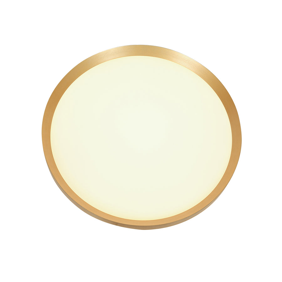 Plafondlamp Flady 4367GO goud Ø30 2000 Lumen