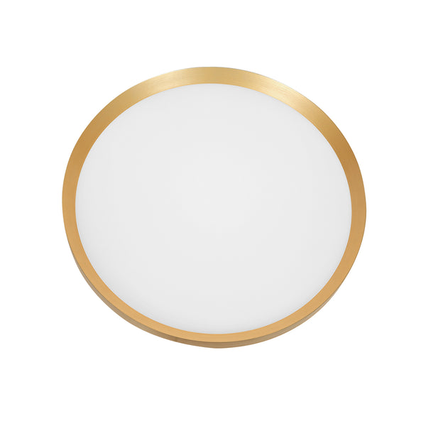 Plafondlamp Flady 4367GO goud Ø30 2000 Lumen