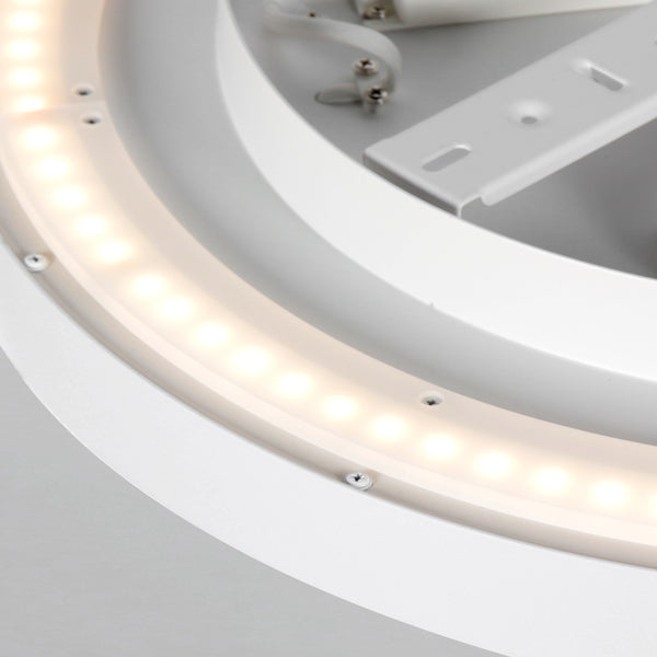 Plafondlamp Flady 4367W wit Ø30 2000 Lumen
