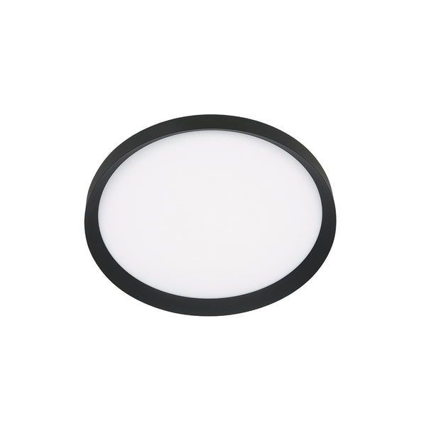 Plafondlamp Flady 4367ZW zwart Ø30 2000 Lumen