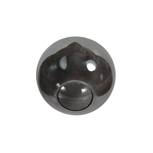 Plafondlamp sferio 4373zw met rookglas kap ø15 cm