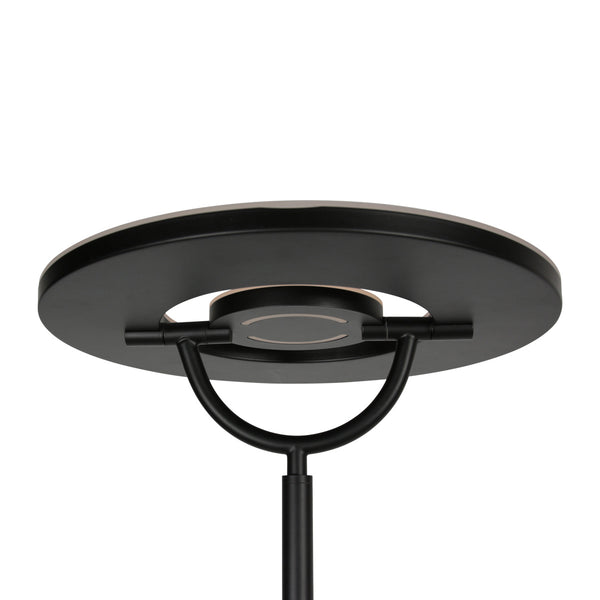 Zwarte vloerlamp soleil 2 4386zw met veel mogelijkheden