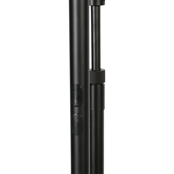 Zwarte vloerlamp soleil 2 4386zw met veel mogelijkheden