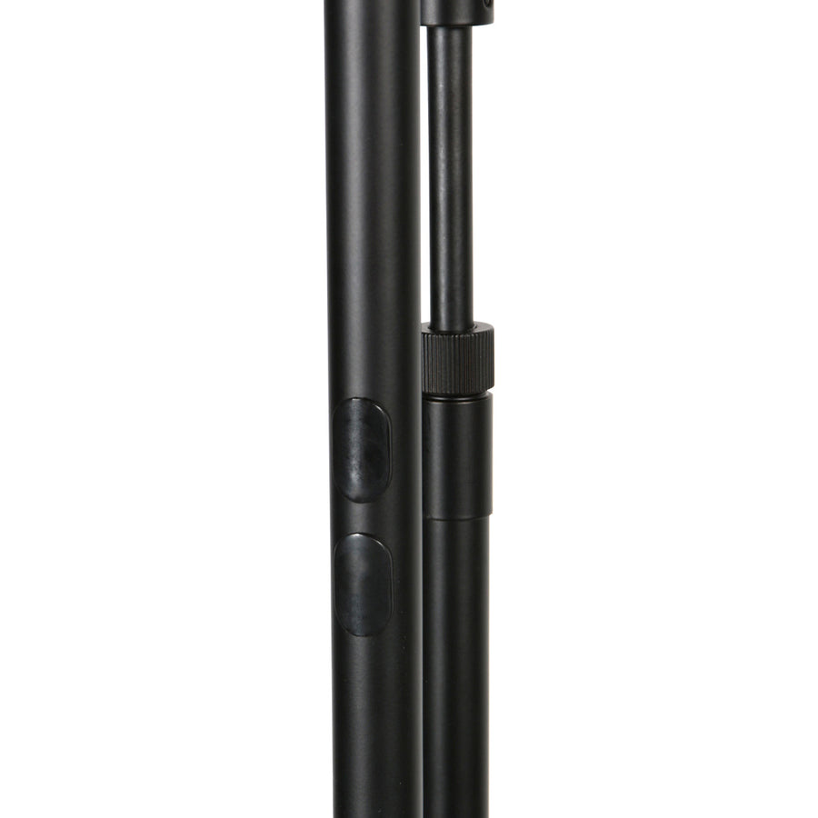 Zwarte vloerlamp soleil 2 4386zw met veel mogelijkheden