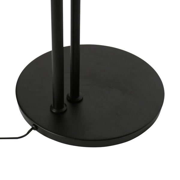 Zwarte vloerlamp soleil 2 4386zw met veel mogelijkheden