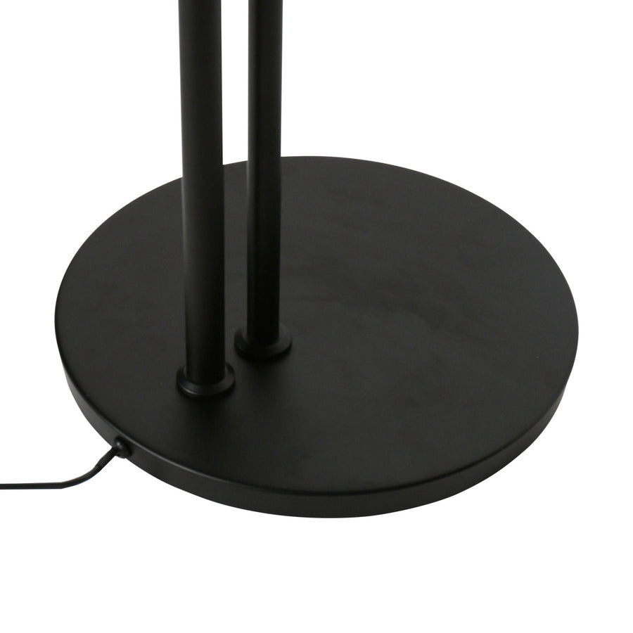 Zwarte vloerlamp soleil 2 4386zw met veel mogelijkheden