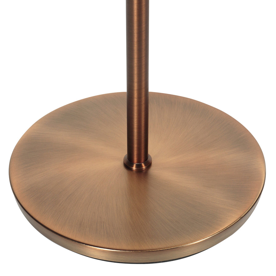 Soleil 2 4388br – bronzen vloerlamp met uplight en leesarm
