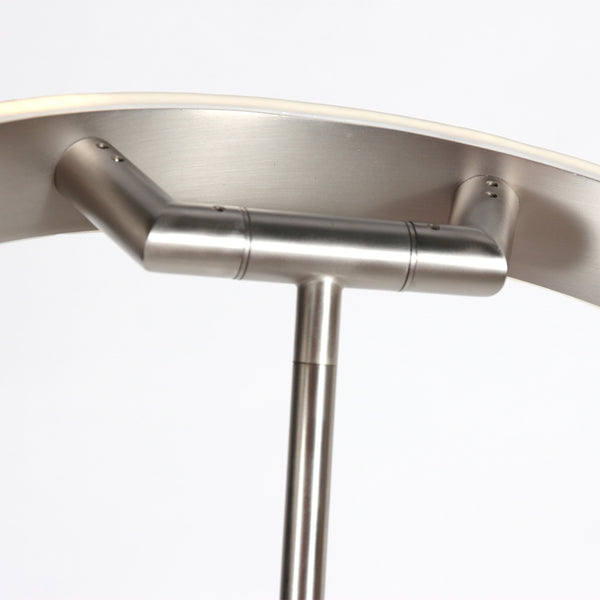 Soleil 2 4388st – stalen vloerlamp met uplight en leesarm