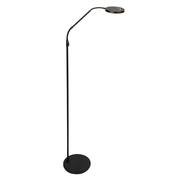 Vloerlamp soleil 2 4389zw zwart met instelbare lichtkleur