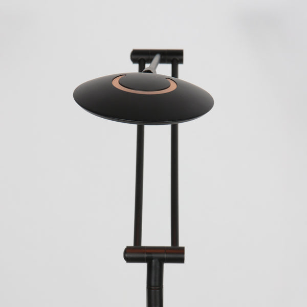 Vloerlamp zenith 2 4391zw zwart dimbaar en instelbaar licht
