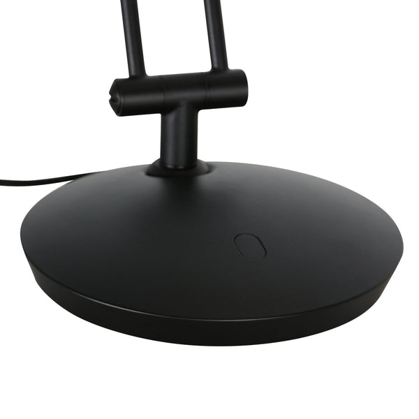 Zwarte tafellamp zenith 2 4393zw modern en richtbaar