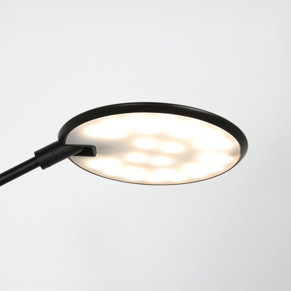 Zwarte tafellamp zenith 2 4393zw modern en richtbaar