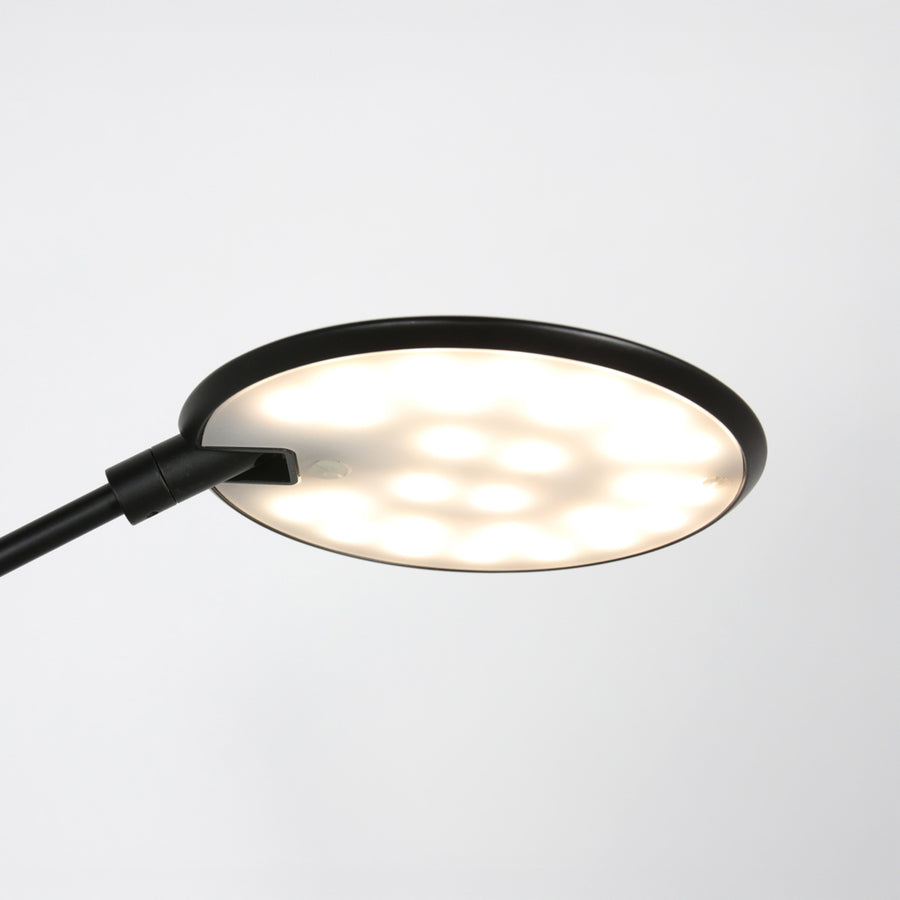 Zwarte tafellamp zenith 2 4393zw modern en richtbaar