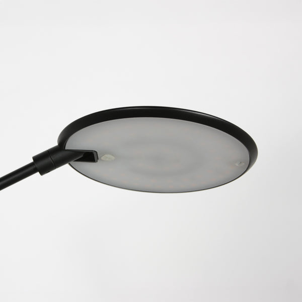 Zwarte tafellamp zenith 2 4393zw modern en richtbaar