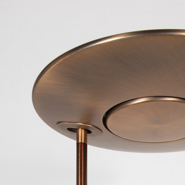 Vloerlamp zenith 2 4394br brons met afstansbediening