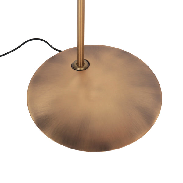 Bronzen vloerlamp zenith 2 4395br met lichtkleur instelbaar led licht
