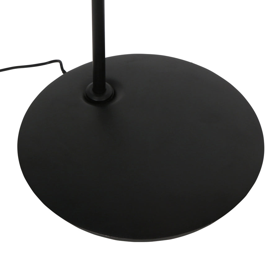 Vloerlamp zenith 2 4395zw zwart dimbaar en instelbaar licht