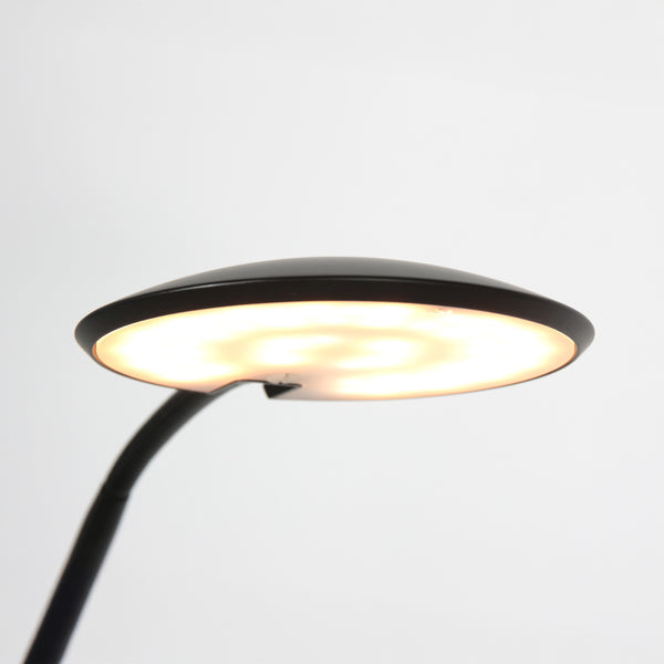 Vloerlamp zenith 2 4395zw zwart dimbaar en instelbaar licht