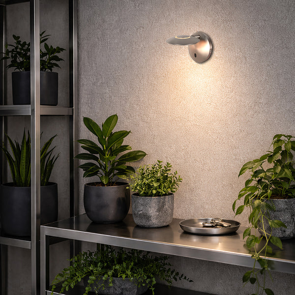 Stalen wandlamp zenith 2 4396st verstelbaar led design