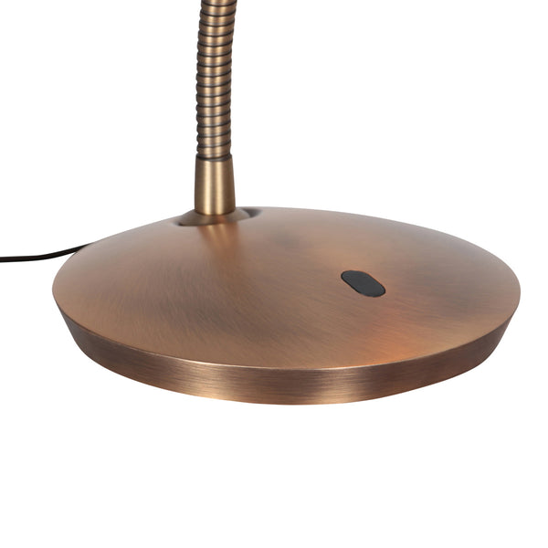 Bronzen tafellamp zenith 2 4397br modern en verstelbaar