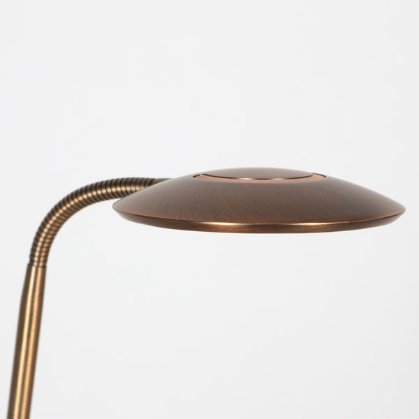 Bronzen tafellamp zenith 2 4397br modern en verstelbaar