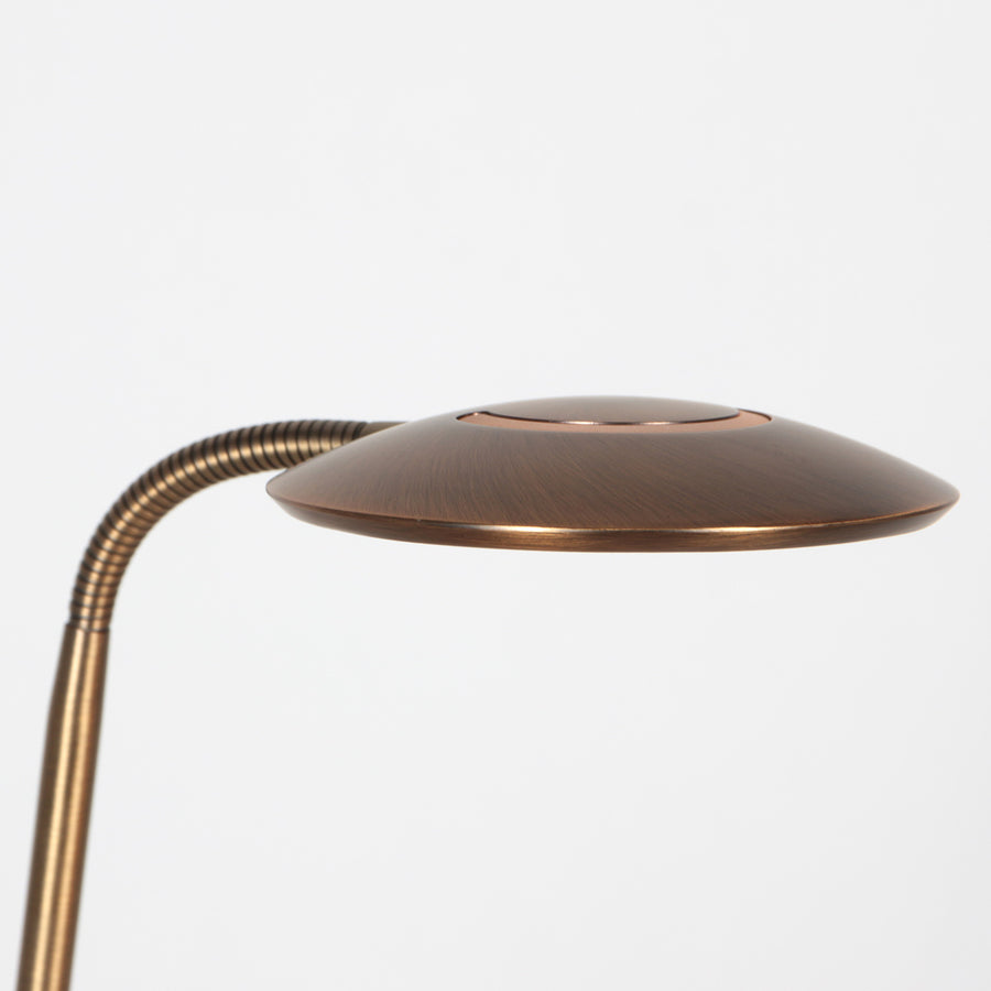 Bronzen tafellamp zenith 2 4397br modern en verstelbaar