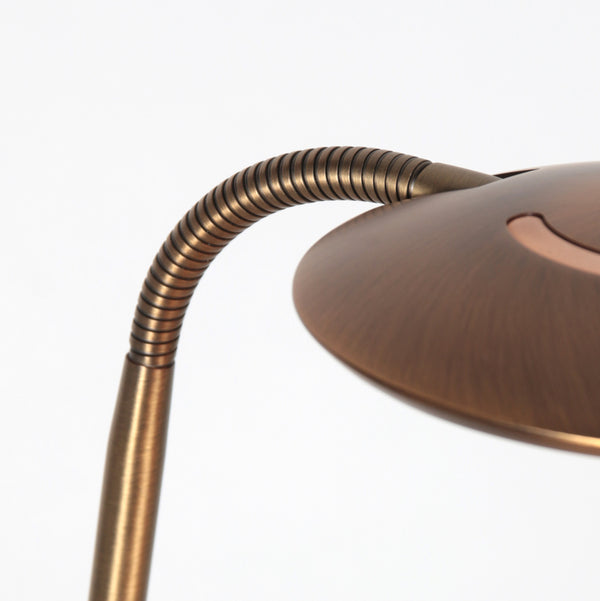 Bronzen tafellamp zenith 2 4397br modern en verstelbaar