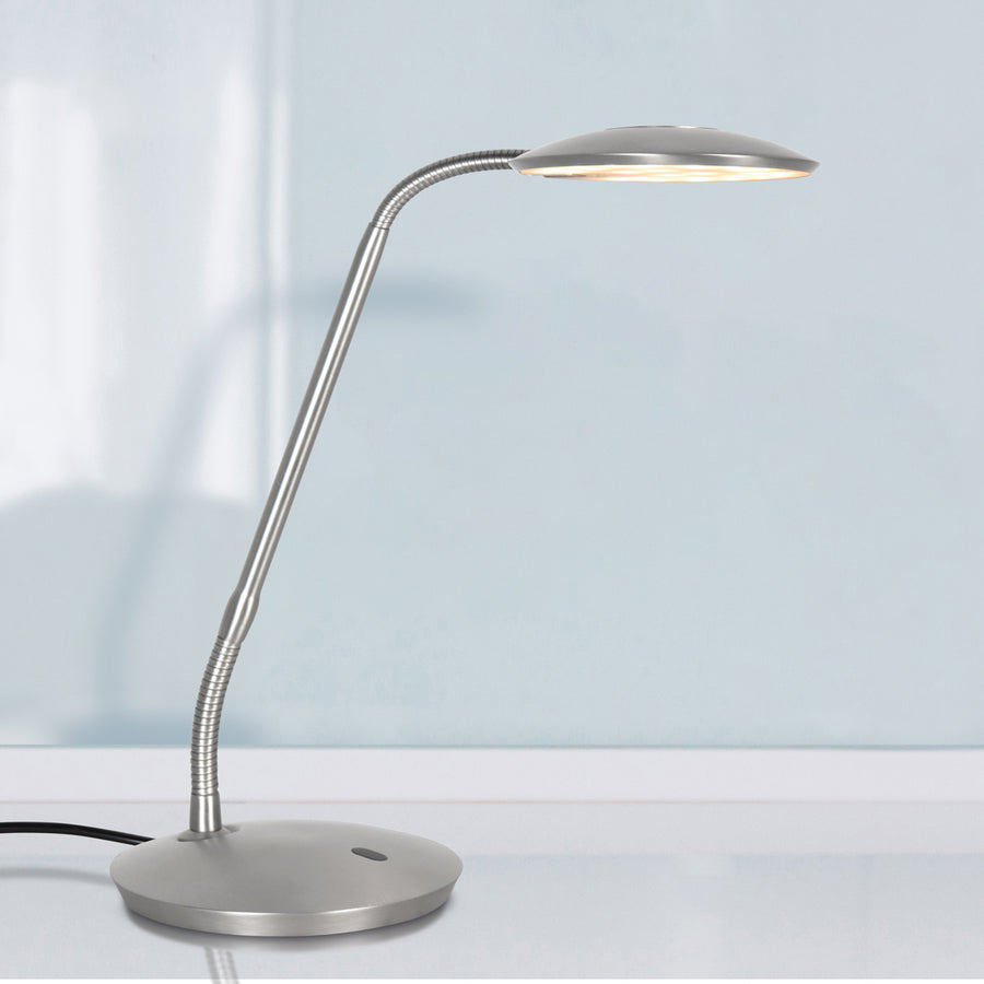 Stalen tafellamp zenith 2 4397st modern en verstelbaar