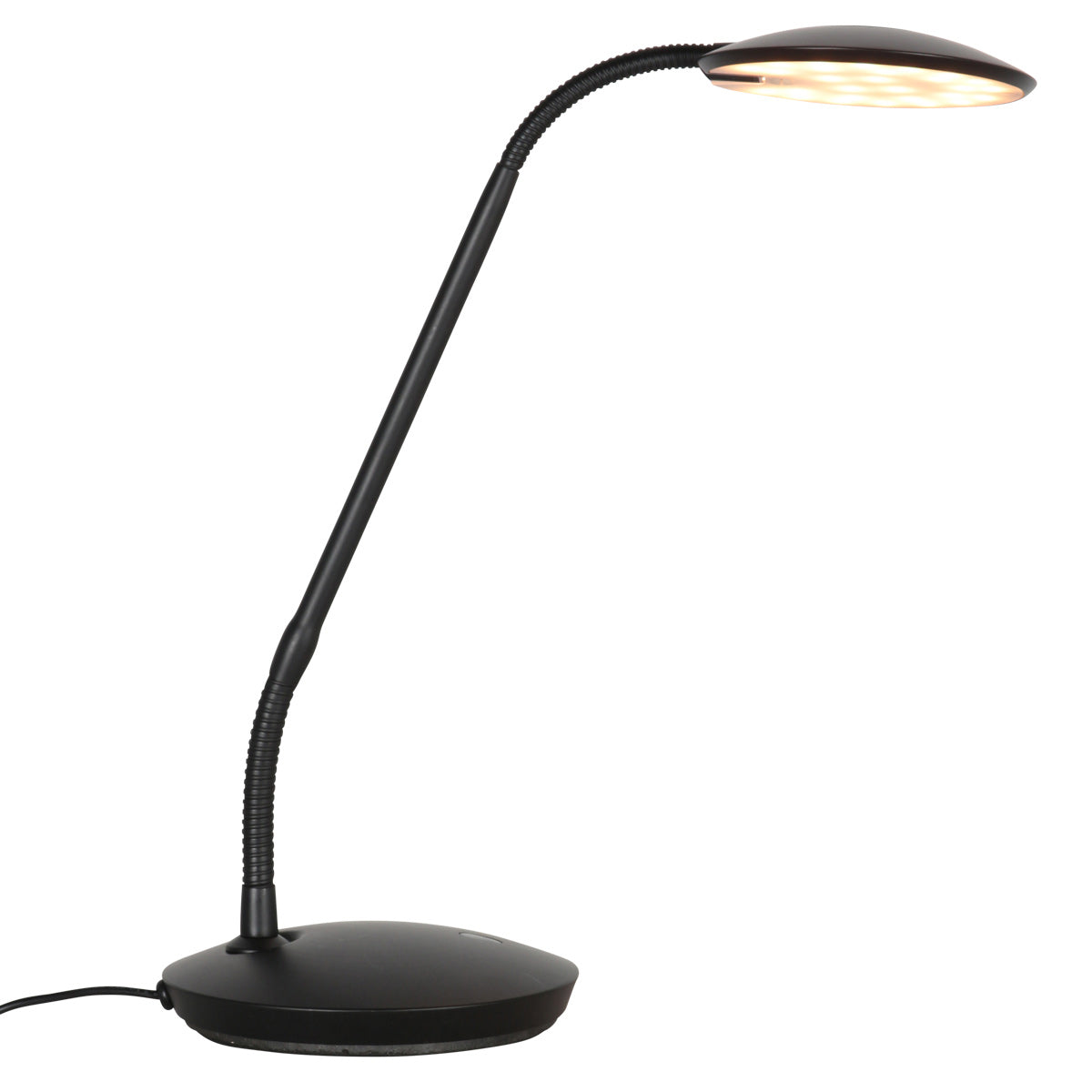 Zwarte tafellamp zenith 2 4397zw modern en verstelbaar