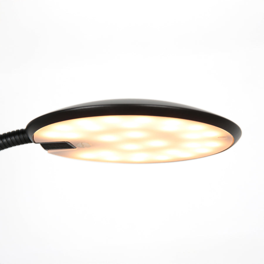 Zwarte tafellamp zenith 2 4397zw modern en verstelbaar
