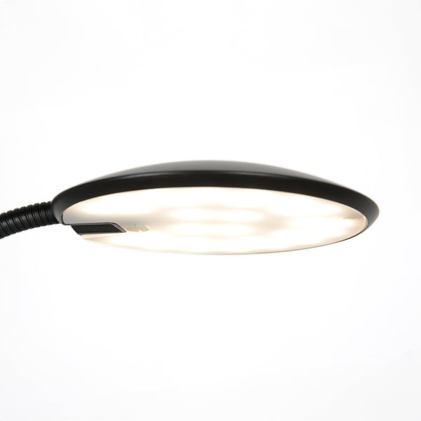 Zwarte tafellamp zenith 2 4397zw modern en verstelbaar