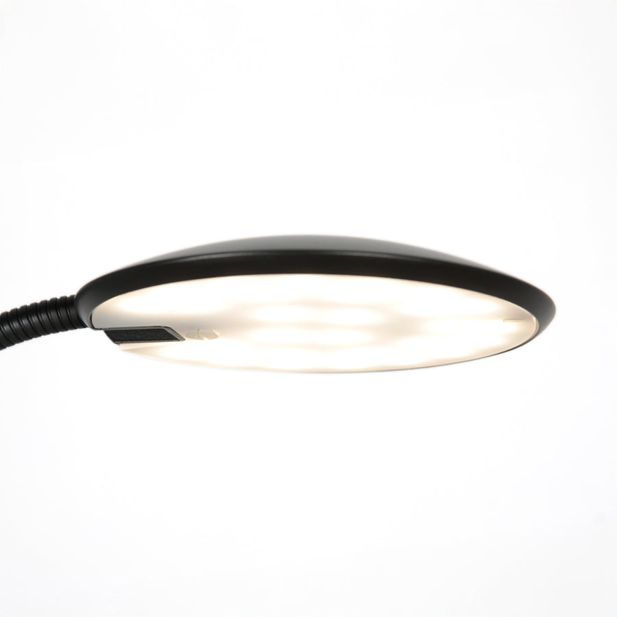 Zwarte tafellamp zenith 2 4397zw modern en verstelbaar