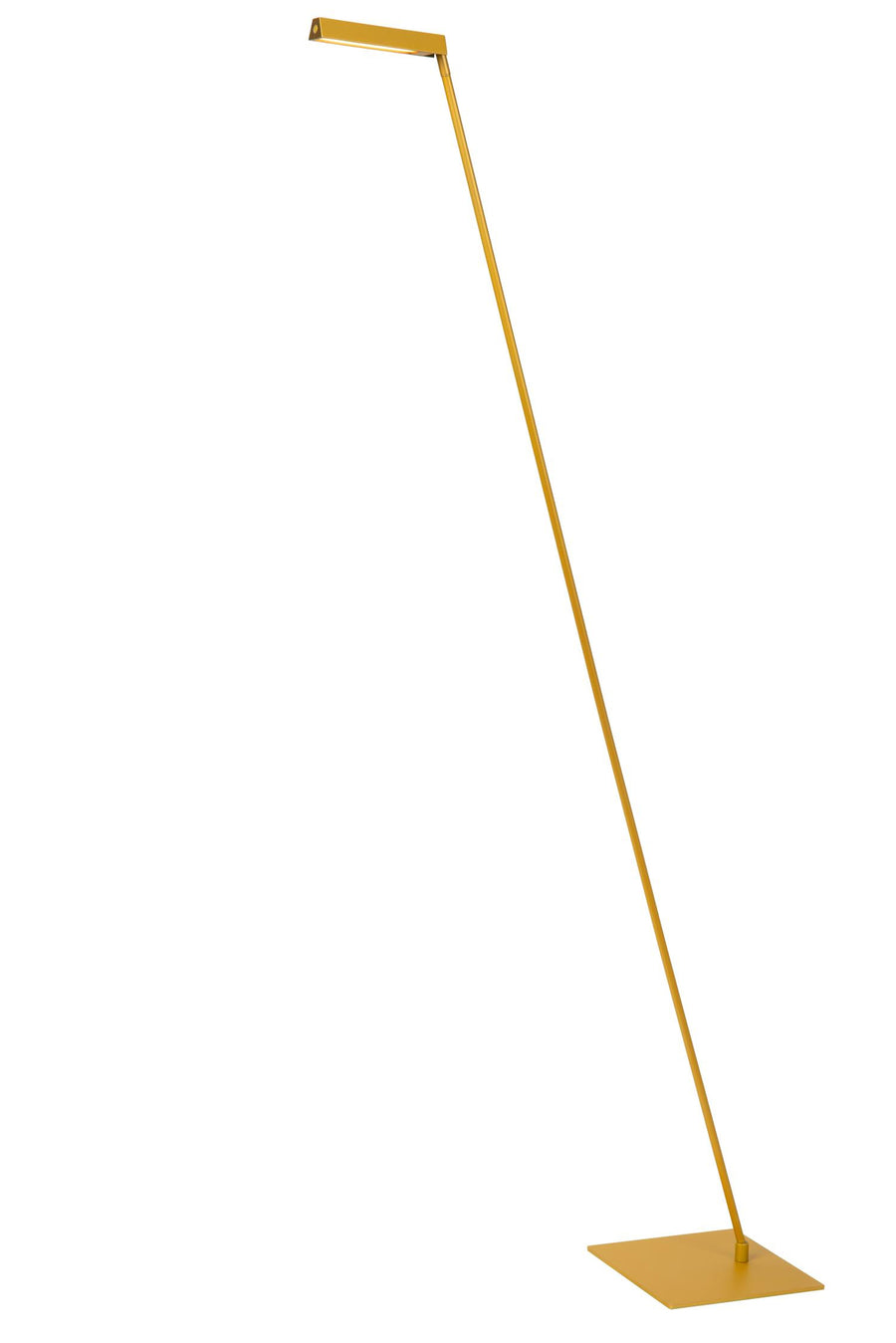 Lucide LAVALE dimbare LED-leesvloerlamp 3 W, okergeel
