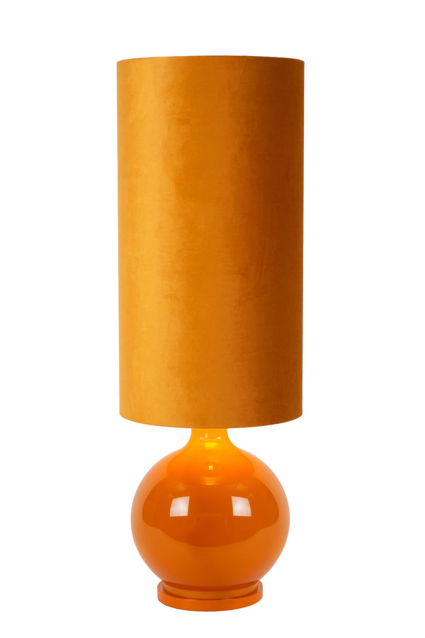 Lucide ESTERAD vloerlamp Ø 34 cm, E27, okergeel