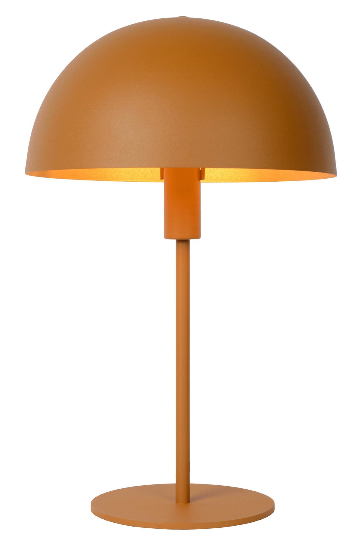 Lucide SIEMON tafellamp Ø 25 cm, E14, okergeel