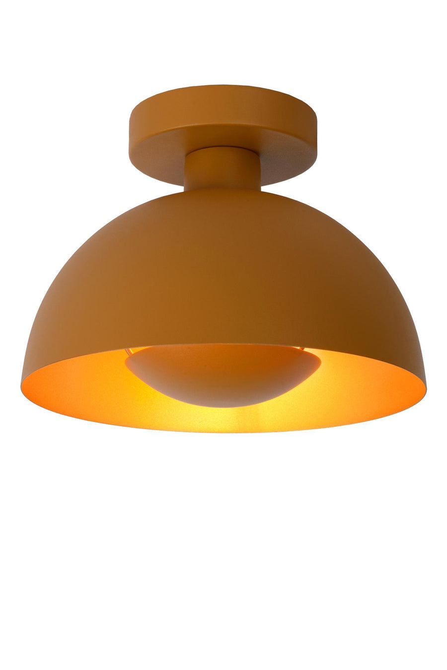 Lucide SIEMON plafondlamp Ø 25 cm, E27, okergeel