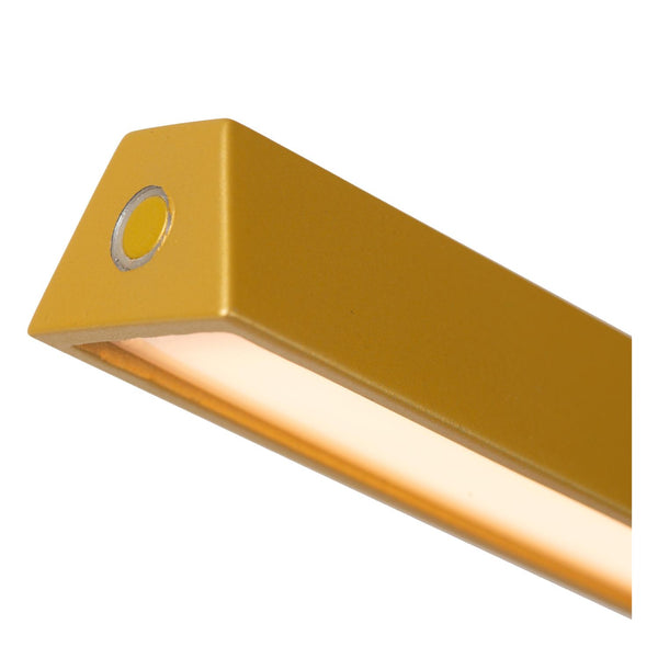 Lucide LAVALE dimbare LED-leesvloerlamp 3 W, okergeel